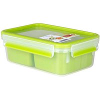 emsa Lunchbox CLIP & GO transparent/grün 0,55 l, 1 St. von EMSA