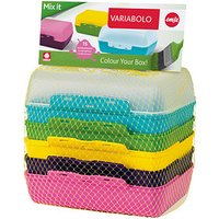 emsa Lunchboxen-Set Variabolo farbsortiert, 1 Set von EMSA