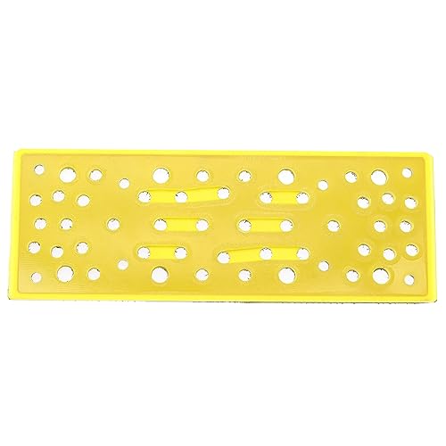 Schleifpad kompatibel mit Mirka DEOS 383CV Schleifmaschine mit Haken und Schleife, Schleifpads, Schleifwerkzeuge, Schutzpuffer, Ersatz für Schleifmaschine, 70 x 198 mm von EMSea