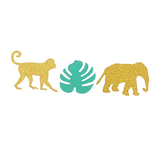 EPIGEIST 100 Stück Teiliges Hawaii Dschungel Papierstreu Konfetti mit Monstera und Tiermotiven Bunte Geburtstagsdeko Glänzend und Kreativ für Party Hochzeit Babyparty und Festliche Anlässe EPIGEIST 100 Stück Teiliges Hawaii Dschungel Papierstreu Konfetti mit Monstera und Tiermotiven Bunte Geburtstagsdeko Glänzend und Kreativ für Party Hochzeit Babyparty und Festliche Anlässe von EPIGEIST