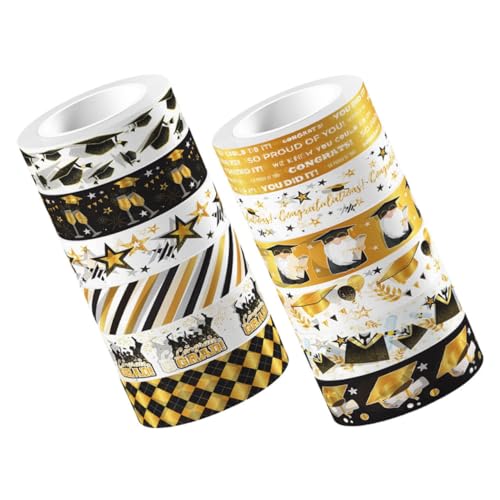 EPIGEIST 12 Rollen Dekoratives Washi Tape Transparent Vielseitiges Selbstklebendes Papierklebeband für Scrapbooking Tagebücher Fotoalben DIY Handarbeit Geschenkverpackung Stabile Haftung EPIGEIST 12 Rollen Dekoratives Washi Tape Transparent Vielseitiges Selbstklebendes Papierklebeband für Scrapbooking Tagebücher Fotoalben DIY Handarbeit Geschenkverpackung Stabile Haftung von EPIGEIST