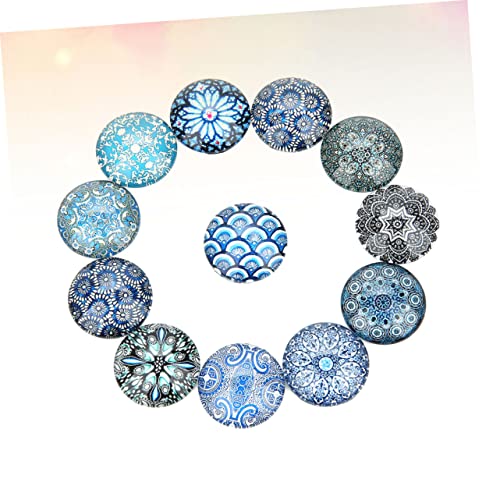 EPIGEIST 20 Stück Runde Patches Diy Schmuckmaterial Blaue und Graue Farbserie Kreative Cabochon Aufkleber für Schmuck Uhr Vase Dekoration Langlebig und Vielseitig EPIGEIST 20 Stück Runde Patches Diy Schmuckmaterial Blaue und Graue Farbserie Kreative Cabochon Aufkleber für Schmuck Uhr Vase Dekoration Langlebig und Vielseitig von EPIGEIST