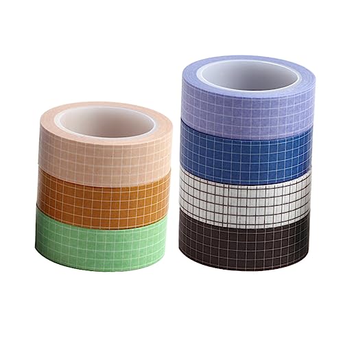 EPIGEIST 7 Stück Washi-tape Schrottband Klebebänder Abkleben Gaffers Tape Spender Klebestreifen Pastell Zäh Goldenes Glitzerband Lieferungen Flüssig Mehrere Reflektierendes Band Klebstoff von EPIGEIST