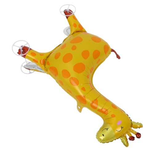 EPIGEIST Dschungel-themenballon, Giraffen-ballon, Tierdruck, Filmballon, Giraffe, Babyparty, Dekoration, Aufblasbarer Ballon, Dschungeltiere, Partyzubehör von EPIGEIST