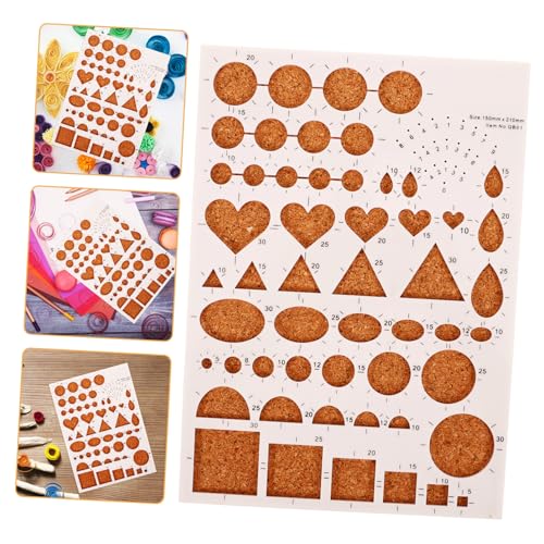 EPIGEIST Papier Quilling Vorlage aus Abs und Kork Langlebiges Rostfreies DIY Quilling Board mit Verschiedenen Schlitzen Leichtes Formstabiles Werkzeug für Präzises Papierkunsthandwerk für EPIGEIST Papier Quilling Vorlage aus Abs und Kork Langlebiges Rostfreies DIY Quilling Board mit Verschiedenen Schlitzen Leichtes Formstabiles Werkzeug für Präzises Papierkunsthandwerk für von EPIGEIST