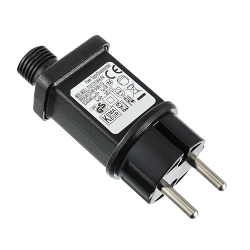 EPLZON 31V 3,6W Trafo Stecker mit Timer 8 Modelle für Weihnachtsbeleuchtung Blinklichter Lichterketten Eiszapfenlichter Netzlichter von EPLZON