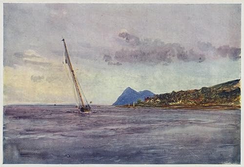 EQVRDCUW Ölgemälde Leinwand Malerei Poster Leinwand Plakat Holy Island Arran von William Lionel Wyllie Leinwandbilder Bild für Wanddekoration 60x90cm von EQVRDCUW