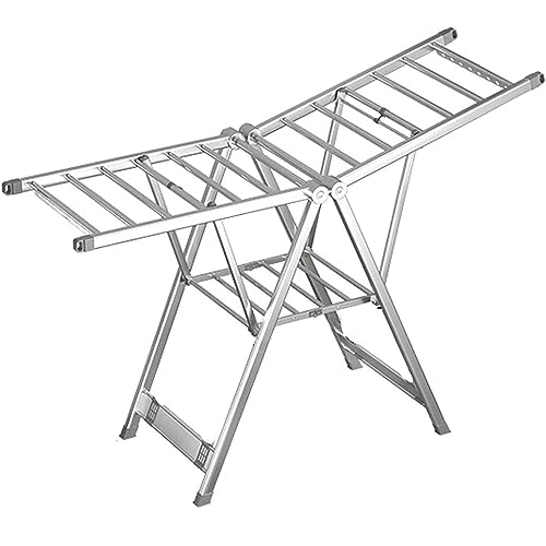 ERHGGFDSD Wäscheständer Wäscheständer Wäschetrockner Wäscheständer Hochleistungs-Wäschetrocknerständer Faltbarer Wäschetrockner Für Den Innen- Und Außenbereich Wäschetrockner von ERHGGFDSD