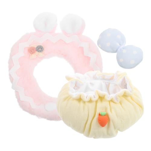 ERINGOGO 1 Satz Babykleidungsset Tragen Plüsch Krabbenspielzeug Krabbelndes Babyspielzeug Hai- Hase Ausgestopft Puppen-t-Shirt-Kleidung Puppenbärenkleidung Colorful Baumwolle von ERINGOGO