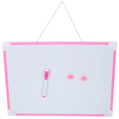 ERINGOGO 1 Satz Hängetafel Kreide Pastell-Textmarker schreibtafel zeichenpad deko staffelei Magnetisches Zeichenbrett für magnetischer Zeichenblock für Rosa von ERINGOGO