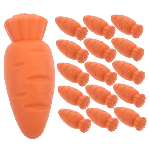 ERINGOGO 1 Satz Karotten Radiergummi Erasers for Schulkinder Radiergummis Für Den Schulstart Radiergummi Lustige Radiergummis Große Radiergummis Orange 20st von ERINGOGO