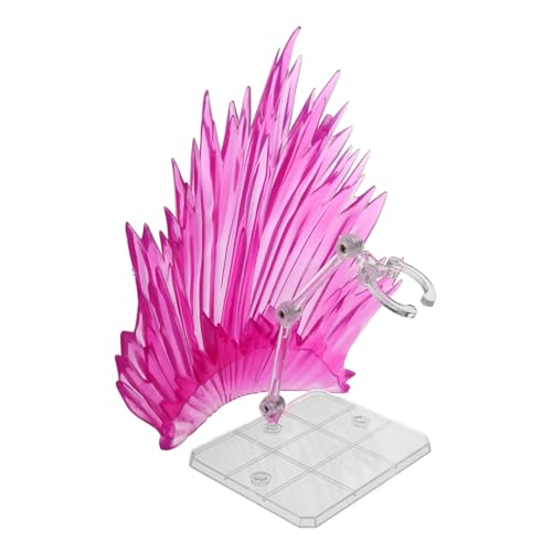 ERINGOGO 1 Satz Spezialeffekte Für Figurenmodelle Puppenregal Puppenständer Displayhalter Mini-puppenständer Actionfiguren-Display Stützständer Für Puppen Actionfigurenständer Rosa Plastik von ERINGOGO