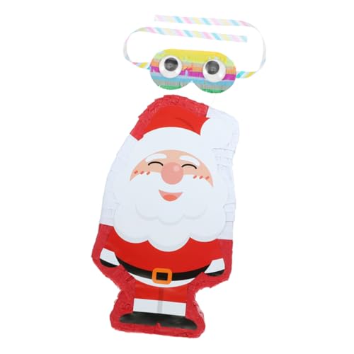 ERINGOGO 1 Satz Weihnachtspinata Für Kinder Weihnachtsmann-pinata- Partydekoration Weihnachtsmann-party-pinata Geburtstagsfeier Piñata Weihnachtsfeier Piñata Pinata-süßigkeit Papier von ERINGOGO