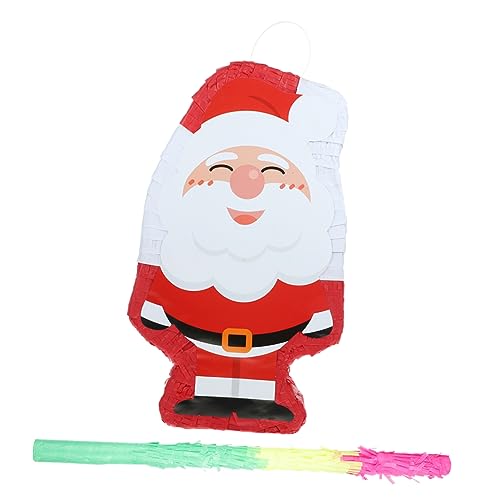 ERINGOGO 1 Set Weihnachtsmann Party Dekoration Gefüllte Pinata Requisite Weihnachtsmann Party Pinata Weihnachtsthema Pinata Papier von ERINGOGO