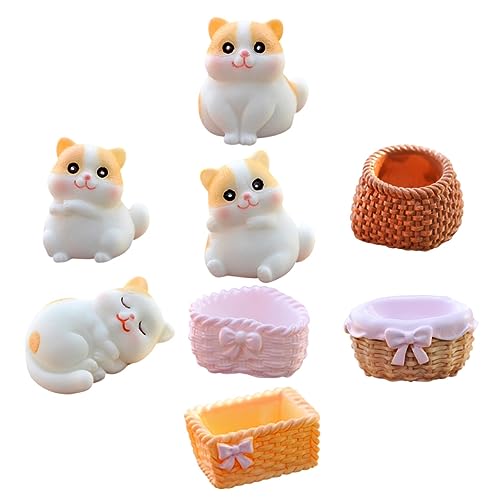 ERINGOGO 1Satz Tierfiguren Süßes Katzen Kawaii Katzenfiguren Für DIY Desktop Dekoration Festival Niedliche Katzen Ornamente Für Zuhause Und Partys ERINGOGO 1Satz Tierfiguren Süßes Katzen Kawaii Katzenfiguren Für DIY Desktop Dekoration Festival Niedliche Katzen Ornamente Für Zuhause Und Partys von ERINGOGO