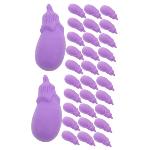 ERINGOGO 2 Sätze Karotten Radiergummi Erasers for Bescherung Weihnachten Zeichen Kappe Radiergummis Zappelspielzeug Lebensmittel Radiergummis Lustige Radiergummis 20 Stück * 2 von ERINGOGO