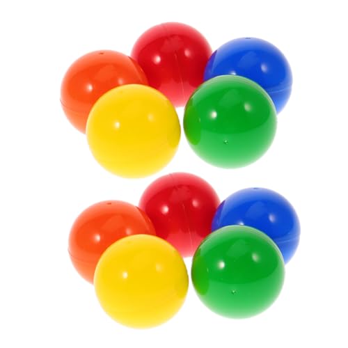 ERINGOGO 25st Lotteriekugel Partygeschenk Tombola-zeichnungsball Aus Kunststoff Gewinnspielkugeln Ball Für Die Lotterie Keine Füllspielbälle Leerer Spielball Leerer Tombolaball Plastik von ERINGOGO