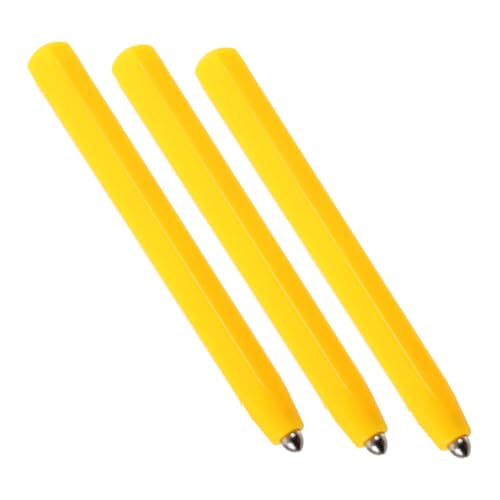 ERINGOGO 3 Stück magnetischer Zeichenbrettstift Ersatz-Eingabestift magnetisch Schreibtafelstift Zeichenbrett Stift Schreibtafel Stift Ersatzstifte Austausch des Magnetstifts Abs Yellow von ERINGOGO