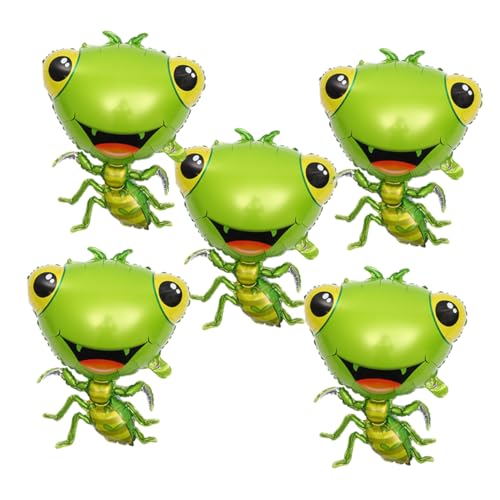 ERINGOGO 5Stücke Große Mantis Folienballons Cartoon Luftballons für Kindergeburtstag Party Dekoration Tierische Motive für Unvergessliche Feiern Sicher und Langlebig ERINGOGO 5Stücke Große Mantis Folienballons Cartoon Luftballons für Kindergeburtstag Party Dekoration Tierische Motive für Unvergessliche Feiern Sicher und Langlebig von ERINGOGO