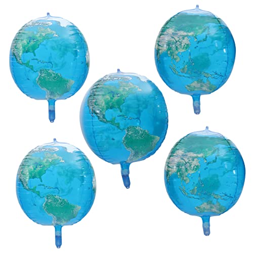 ERINGOGO 5Stücke Planetendekoration Luftballons Aluminiumfolie Erdballons für Wissenschafts Partys Transparentes Design für Kreative Feierlichkeiten ERINGOGO 5Stücke Planetendekoration Luftballons Aluminiumfolie Erdballons für Wissenschafts Partys Transparentes Design für Kreative Feierlichkeiten von ERINGOGO