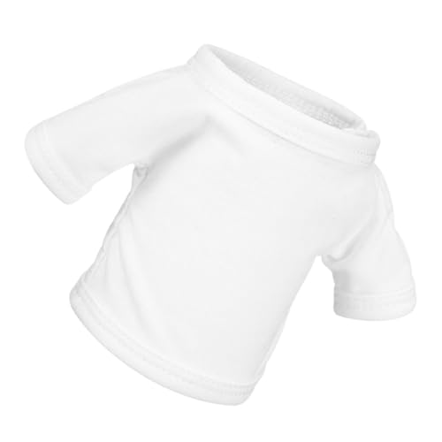 ERINGOGO Süßes Kuschelbär-Puppen-Kleidung Kurzärmeliges T-Shirt Weiche Baumwolle Bären-Puppen-Outfit für Jungen und Mädchen von ERINGOGO