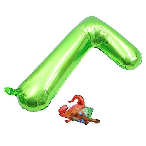 ERINGOGO Digitaler Aluminiumfolienballon Einhorn 1 Geburtstag Ballondekorationen Lichtballons Brautballon Neonlicht Ballonpumpe Brautballons Blasenmaschine Fruchtballons Dinosaurier von ERINGOGO