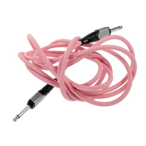 ERINGOGO Gitarren-Audiokabel kabel für elektrische gitarre elektrische gitarre gitarre Patch-Kabel Basskabel Patchkabel für Gitarrenpedale Gitarren-Patchkabel PVC plus Metall Rosa von ERINGOGO