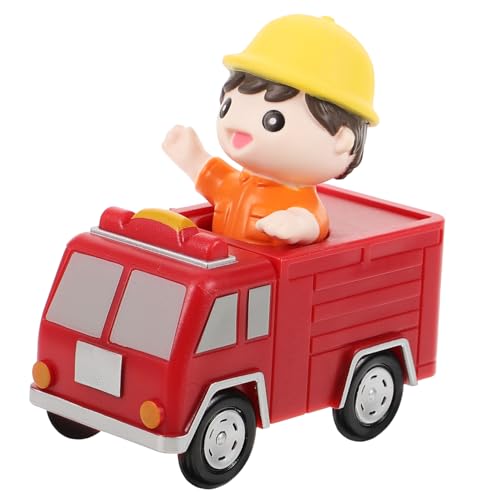 ERINGOGO Jungen Geburtstagskuchen Dekoration Kreative Feuerwehr Lkw Kuchenverzierung Desktop Ornament Für Geburtstagsfeiern Kuchendekoration Für Kindergeburtstage von ERINGOGO