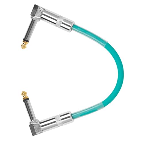 ERINGOGO Kabel Für Elektrische Gitarre Gitarrenpedale Gitarrenpedalbrett Gitarrenkabel Patch-kabel Effektpedalkabel Stromversorgung Draht Leistung Verstärkerkabel Reverb-pedal Green Pvc von ERINGOGO