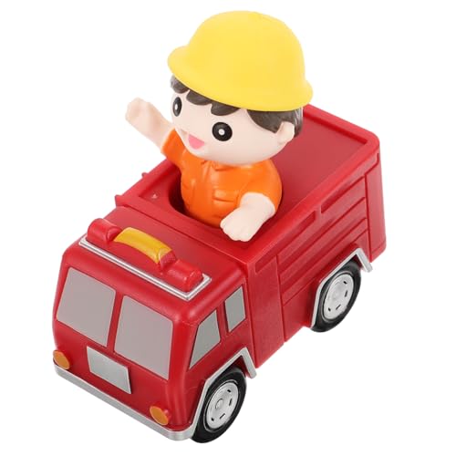 ERINGOGO Kreative Kuchendekoration Feuerwehrwagen Für Jungen Cake Topper Originelles Auto Ornament Für Geburtstagsfeiern Lustige Tortenverzierung Für Kindergeburtstage von ERINGOGO