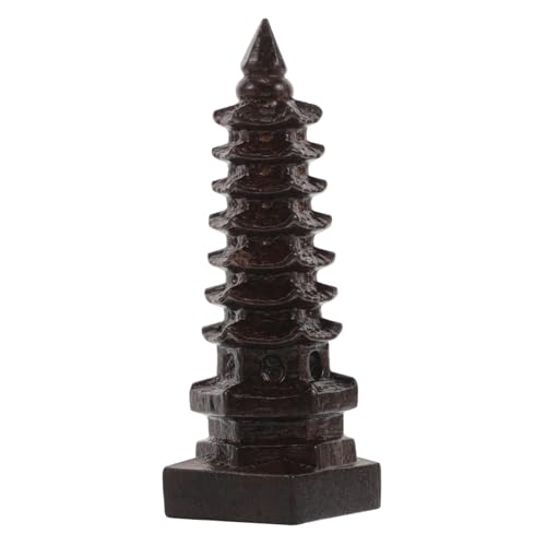 ERINGOGO Wenchang Turm Ornament Schreibtischdekoration Pagode Schreibtischdekoration Wenchang Turmstatue Turmstatue Dekoration Chinesischer Turm Souvenir 3D Pagodenmodell Aus von ERINGOGO