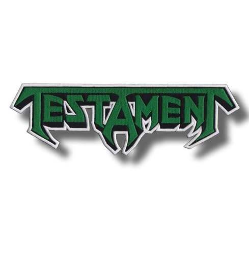 Bestickter Testament-Patch, zum Aufbügeln von ERNESTAPATCHES