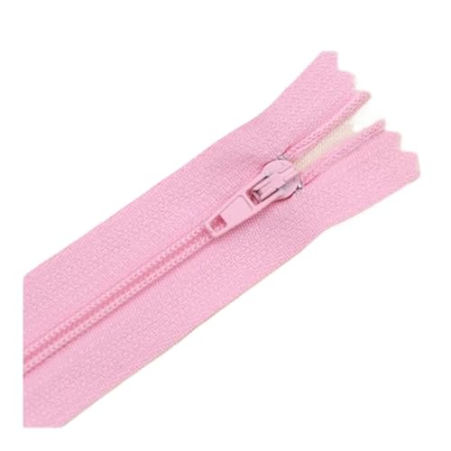 ERQIAO 10 Stück lange Nylon-Reißverschlüsse aus Kunststoff, Nr. 3: 12 cm, 15 cm, 20 cm, 25 cm, 30 cm, 35 cm, 40 cm, 45 cm, 50 cm, 55 cm, 60 cm, für Nähtaschen, Kleidungsstücke (rosa Nummer 134,50 cm ERQIAO 10 Stück lange Nylon-Reißverschlüsse aus Kunststoff, Nr. 3: 12 cm, 15 cm, 20 cm, 25 cm, 30 cm, 35 cm, 40 cm, 45 cm, 50 cm, 55 cm, 60 cm, für Nähtaschen, Kleidungsstücke (rosa Nummer 134,50 cm von ERQIAO