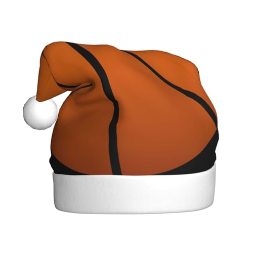 ERSDWRE Basketball-Weihnachtsmütze, Weihnachtsmannmütze, Erwachsene, Weihnachtsmütze für Neujahr, festliche Party, Kopfschmuck, Zubehör von ERSDWRE