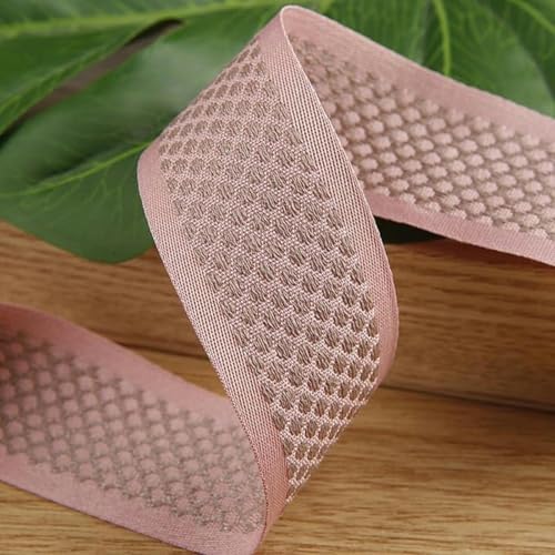 Gewebtes, gestricktes Baumwollband, klassisches Jacquard-Gurtband, handgefertigt, Verpackungsstreifen, DIY-Geschenk, Backen, dekorative Haaraccessoires-004-10 mm, 150 Yards von ERTUUO