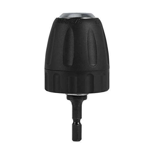 Bohrer-Set Sechskant-Schaft-Adapter, Bohrer-Set, Bohrfutter, Clip-Bohrer, Schnellspannbohrfutter, Kunststoffhülsen, Sechskantschaft, Stangenadapter for elektrische Bohrmaschine, Bohrer-Spannzangen-Ada von ERVDKXCOI