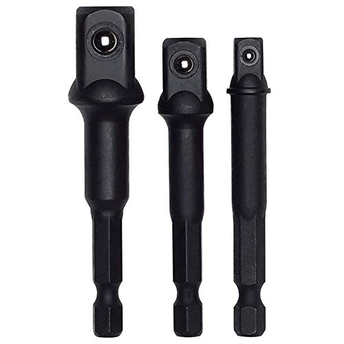 Bohrer-Set Sechskant-Schaft-Adapter, Drill set Impact Grade Socket Adapter Extension set Turns Power Drill Into High Speed Nut Driver von ERVDKXCOI