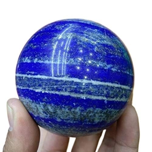 ERVDKXCOI Kristallkugel mit Ständer,Edelsteinkugel,Meditati 1Pcs Lapis Lazuli Crystal Dia 40-75mm Natural Sphere Ball Handmade Stone for Home & Garden Decor(40 50mm) von ERVDKXCOI