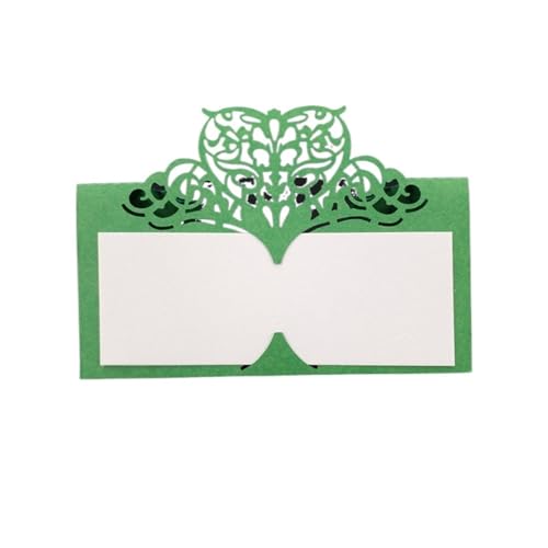 Zarte romantische Hochzeitsparty Einladungskarte D 10/50/100 Stücke Hochzeit Tischkarte Papier Laser Geschnitten Herzform Tisch Namenskarte Tischkarte Hochzeit Party Dekoration Bevorzugung Sitzkarte(D von ERVDKXCOI