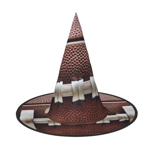 ESASAM American Football Laces Halloween Hut, lustige Feiertags-Kopfbedeckung für gruselige Jahreszeiten von ESASAM