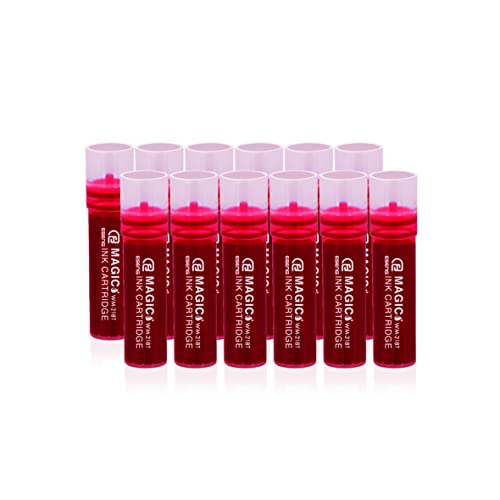 ESENG Whiteboard Marker Patrone-Rot Magic WM-218T (12x Rot) von ESENG