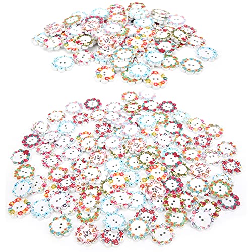 200pcs gemischte Pflaumenmuster bemalte Holzknöpfe Handarbeit Handwerk Handwerk nähen Kinderpullover 200pcs gemischte Pflaumenmuster bemalte Holzknöpfe Handarbeit Handwerk Handwerk nähen Kinderpullover von ETAINGYEUN