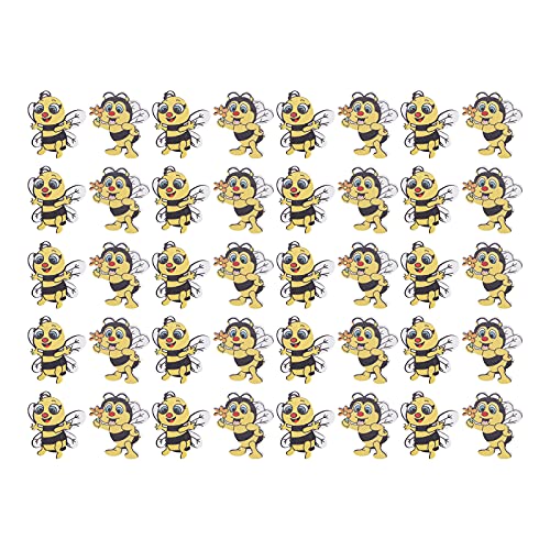 Hölzerne Bienenknöpfe robuste dekorative Verschönerungsnähung Strickprapbooking für Handwerksliebhaber 40pcs Hölzerne Bienenknöpfe robuste dekorative Verschönerungsnähung Strickprapbooking für Handwerksliebhaber 40pcs von ETAINGYEUN