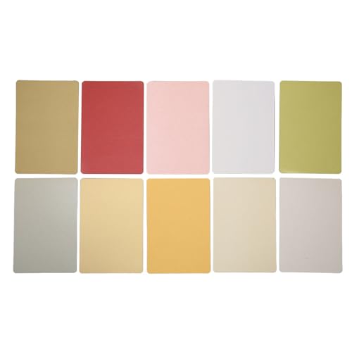 Pearlescent Cardstock Sortierte Farben Metallic Paper Runded Ecken 5.9x3.9in für Handarbeit Handwerk Scrapbooking -Umschläge Pearlescent Cardstock Sortierte Farben Metallic Paper Runded Ecken 5.9x3.9in für Handarbeit Handwerk Scrapbooking -Umschläge von ETAINGYEUN