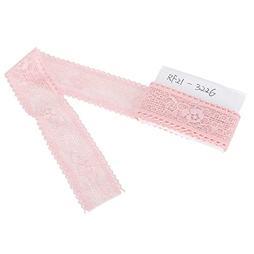 Rosa Spitzenbänder Dekorative Zipfel 10 Meter langes weiches elastisches Nylon für Home Sewing Souvenirs Dekoration Rosa Spitzenbänder Dekorative Zipfel 10 Meter langes weiches elastisches Nylon für Home Sewing Souvenirs Dekoration von ETAINGYEUN