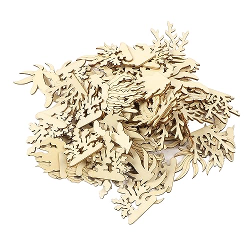 Unfertige Holzpflanzen Chips Handarbeit Handwellentzier Verzierungen Maler Wunschkarten für Handwerksprojekte Unfertige Holzpflanzen Chips Handarbeit Handwellentzier Verzierungen Maler Wunschkarten für Handwerksprojekte von ETAINGYEUN