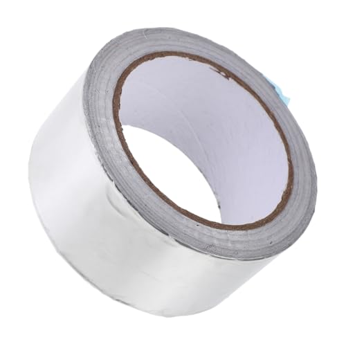 ETHZZLE 1 Rolle Hochtemperatur-aluminiumfolienband, Aluminiumfolienband, Pipeline-dichtungsband, Isoliertes Aluminiumband, Auslaufsicheres Klebeband, Rolle, Dichtungsband Aus von ETHZZLE