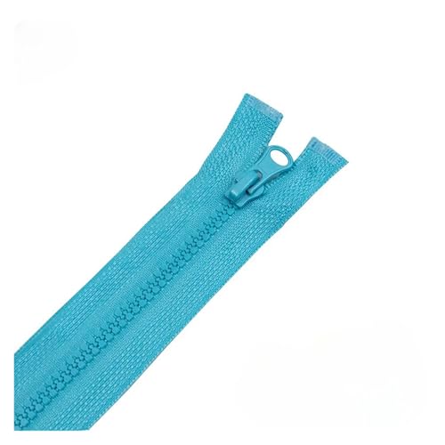 ETQWDXOL CVBFGH (10 Stück) Reißverschluss for Kinderkleidung, 3#, Harz, offener Schwanz, 50 cm, Kleidung, Mantel, Mantel, einzelne Öffnung, Reißverschluss(Blue) von ETQWDXOL