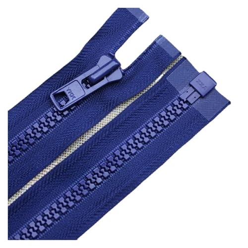 ETQWDXOL CVBFGH 2 Teile/los 10# 52-60 cm Oversize Harz Zipper Rot Blau Schwarz Einzigen Offenen Ende for Bekleidungs ​​Jacke Mantel Nähen Zubehör(Green,52CM_Size 10) von ETQWDXOL