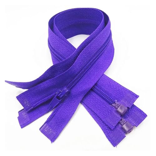 ETQWDXOL CVBFGH Erzielen Sie professionell aussehende Ergebnisse beim Nähen von Kleidungsstücken mit diesen 5 Stück 3#-Nylon-Reißverschlüssen – erhältlich in 20 Farben(Deep Purple,20CM_5PCS) von ETQWDXOL